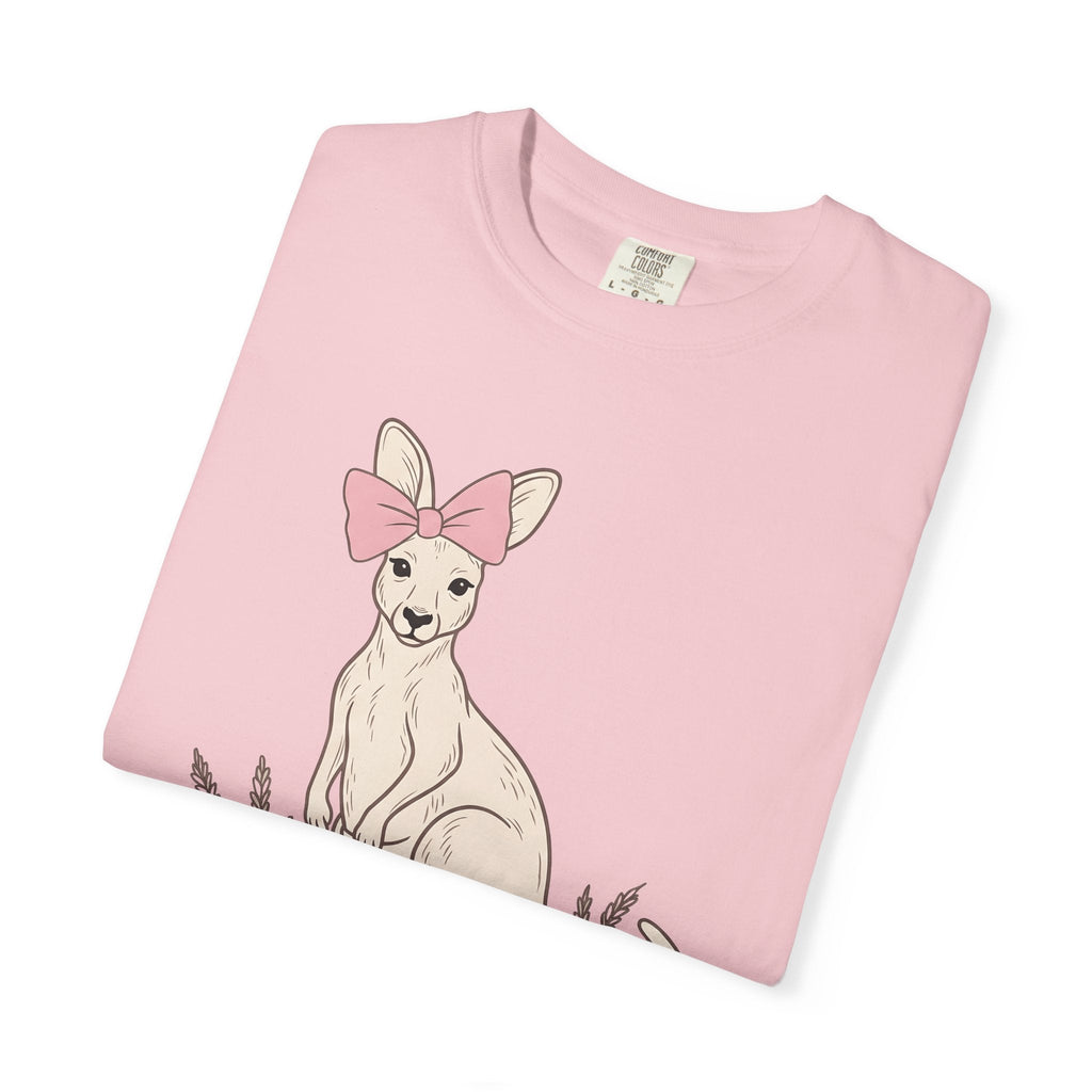 Kangaroo Ribbon Shirt Cute Wildlife Unisex Gift Sketch Tee product image 11