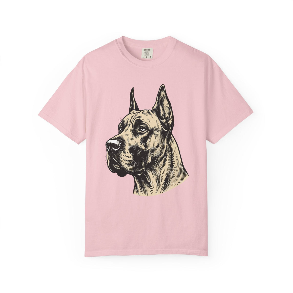 Dane Dog Shirt Animals Unisex Gift Line Drawing Tee Great product image 3