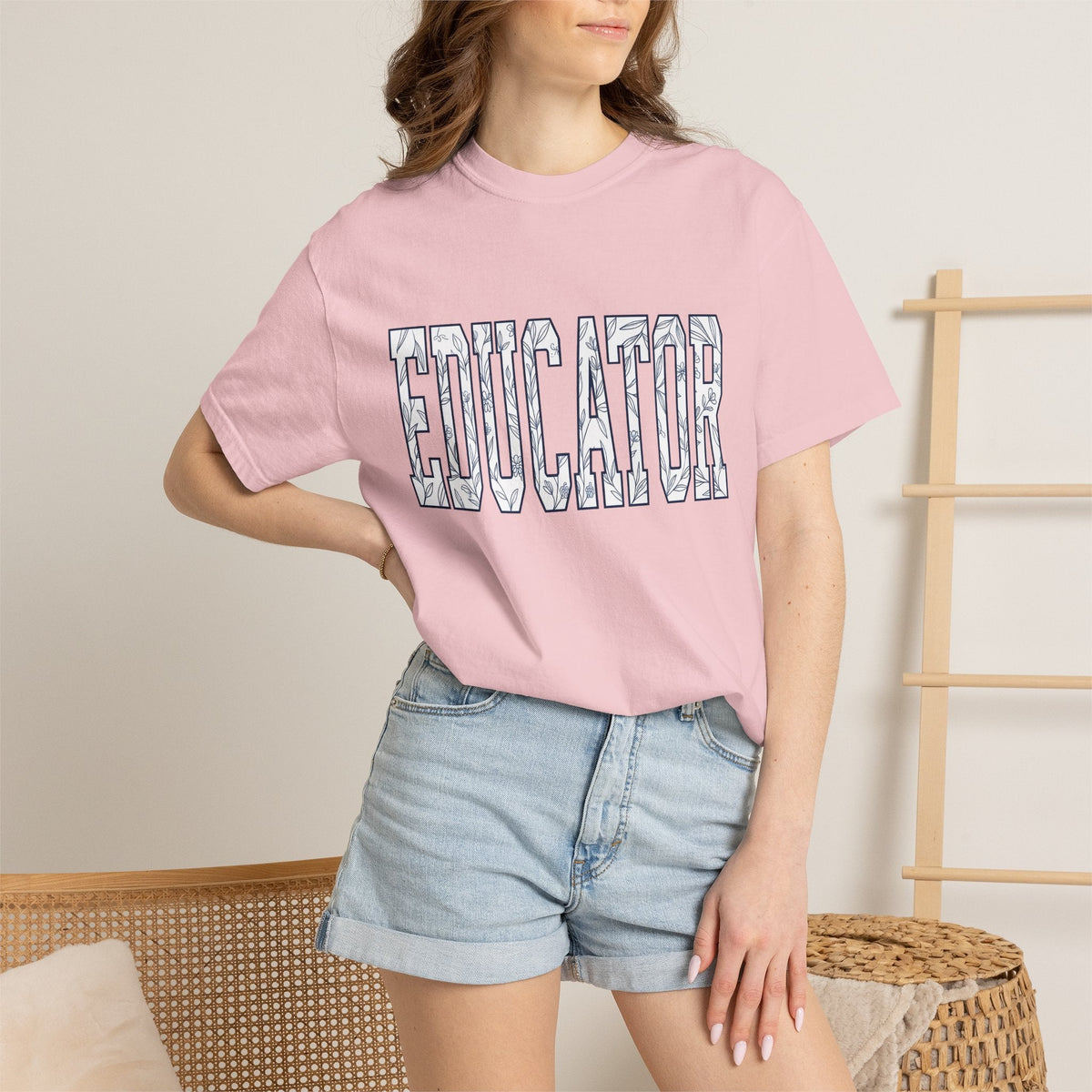Blossom Block Lettering Shirt Teachers Thanks Unisex Gift product image 12