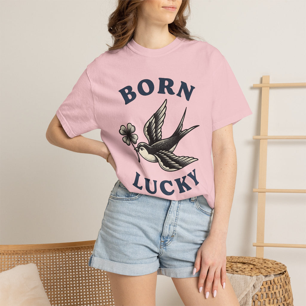 Swallow Bird Shirt St Patrick's Day Amulet Unisex Gift Hand product image 12