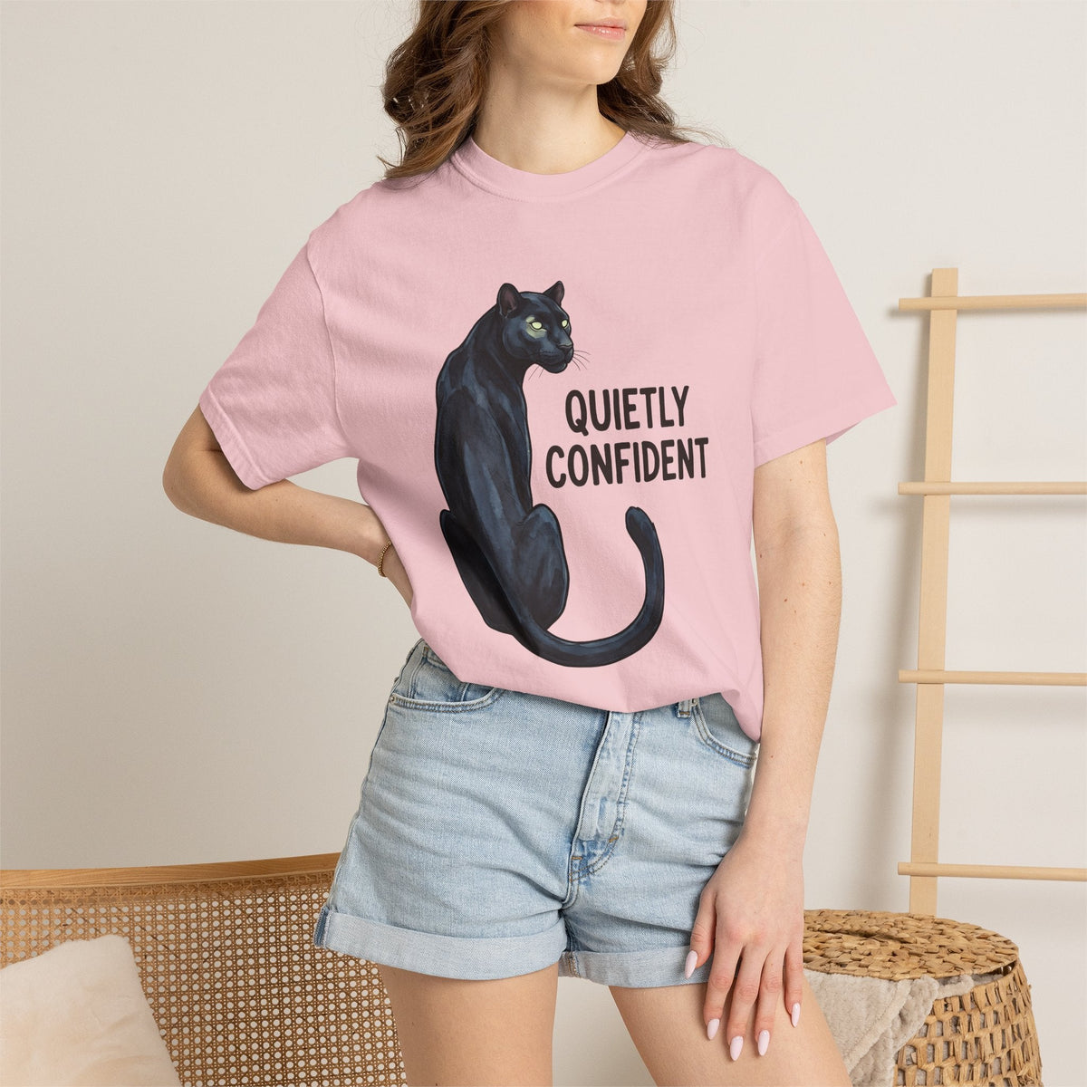 Black Panther Shirt Animal Unisex Gift Watercolor Tee product image 12