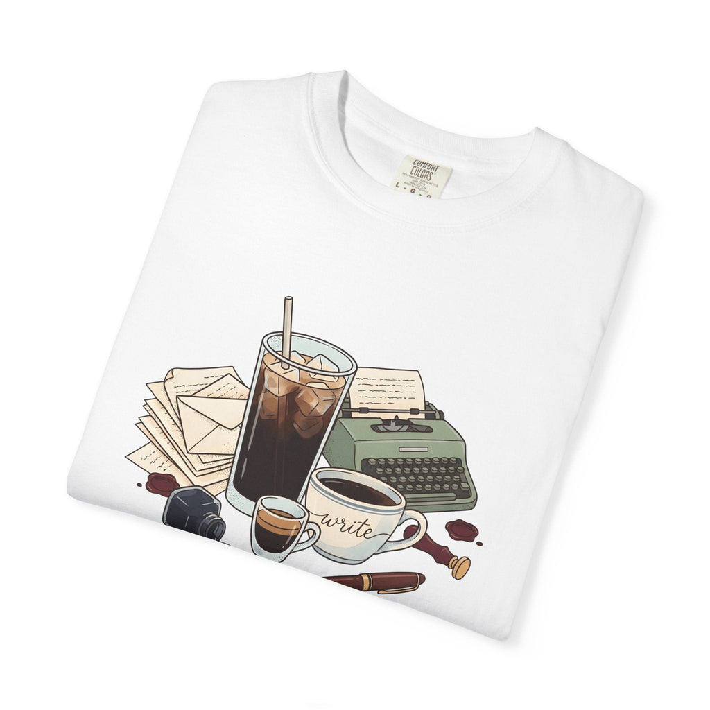 Espresso Drinks Shirt Coffee Novelist Unisex Gift Line Art product image 5