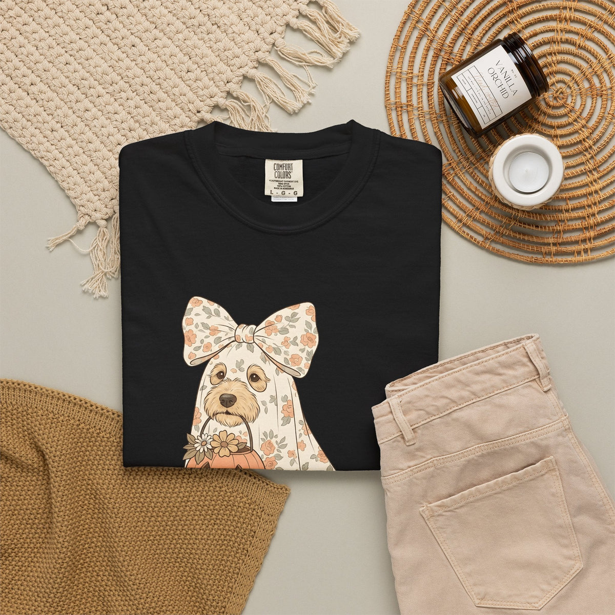 Dog Ghost Shirt Halloween Unisex Gift Whimsical Tee Specter product image 16