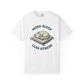 Sleeping Cat Shirt Animal Unisex Gift Hand Drawn Tee Kitten product image 1