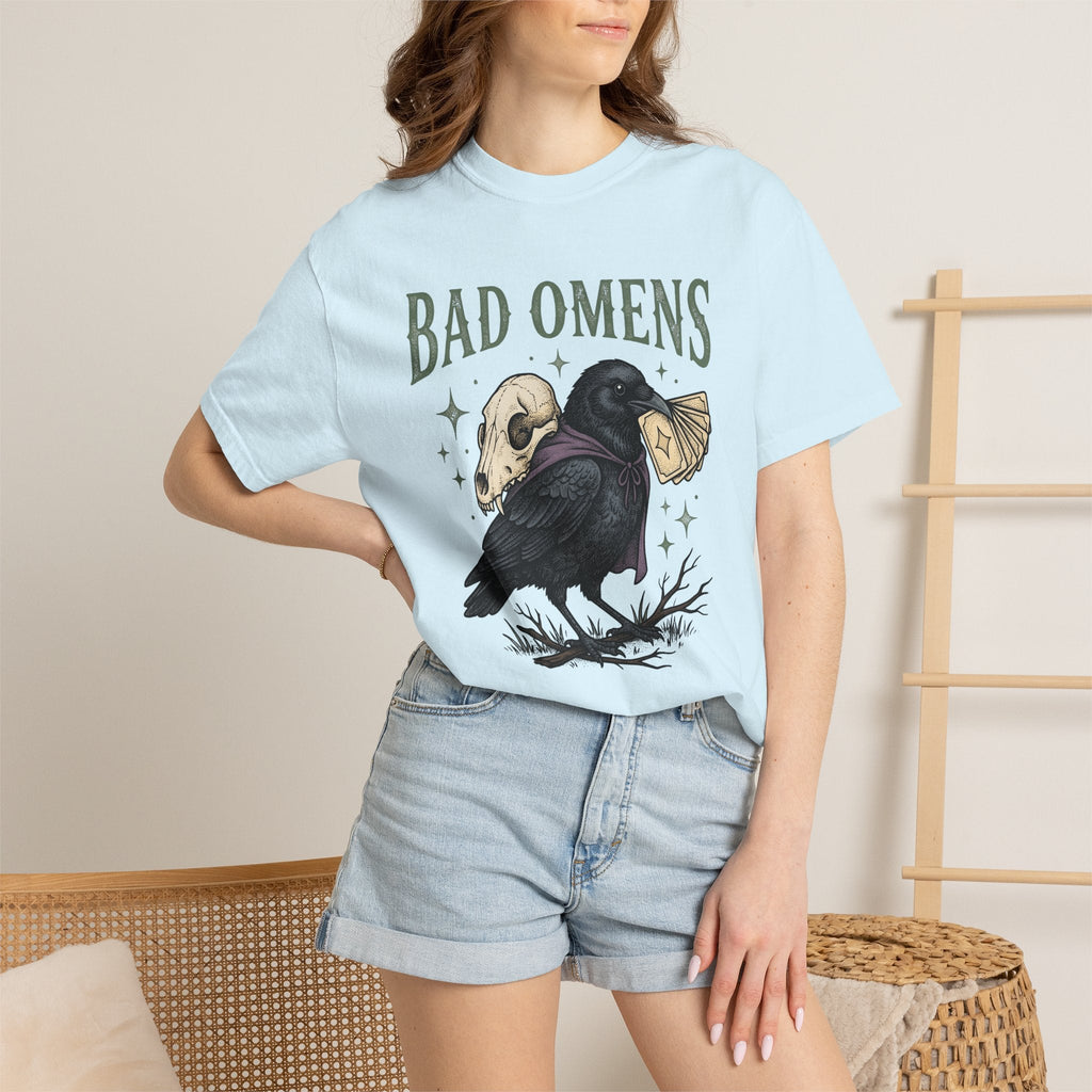 Raven Head Shirt Halloween Mysticism Unisex Gift Horror Tee product image 9