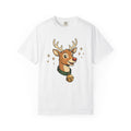 Reindeer Drawing Shirt Christmas Nature Unisex Gift Comic product image 1