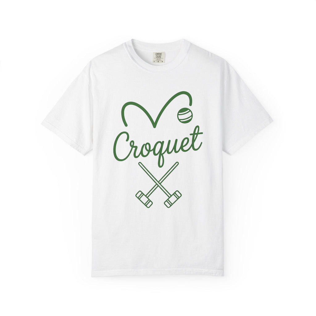 Croquet Clubs Shirt Patio Unisex Gift Modern Tee Mallet product image 1
