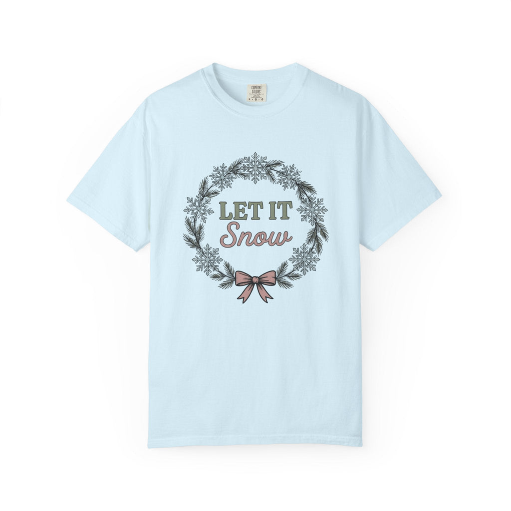 Snowflake Ring Shirt Christmas Cold Unisex Gift Cartoon Tee Jewelry T-Shirt Xmas
