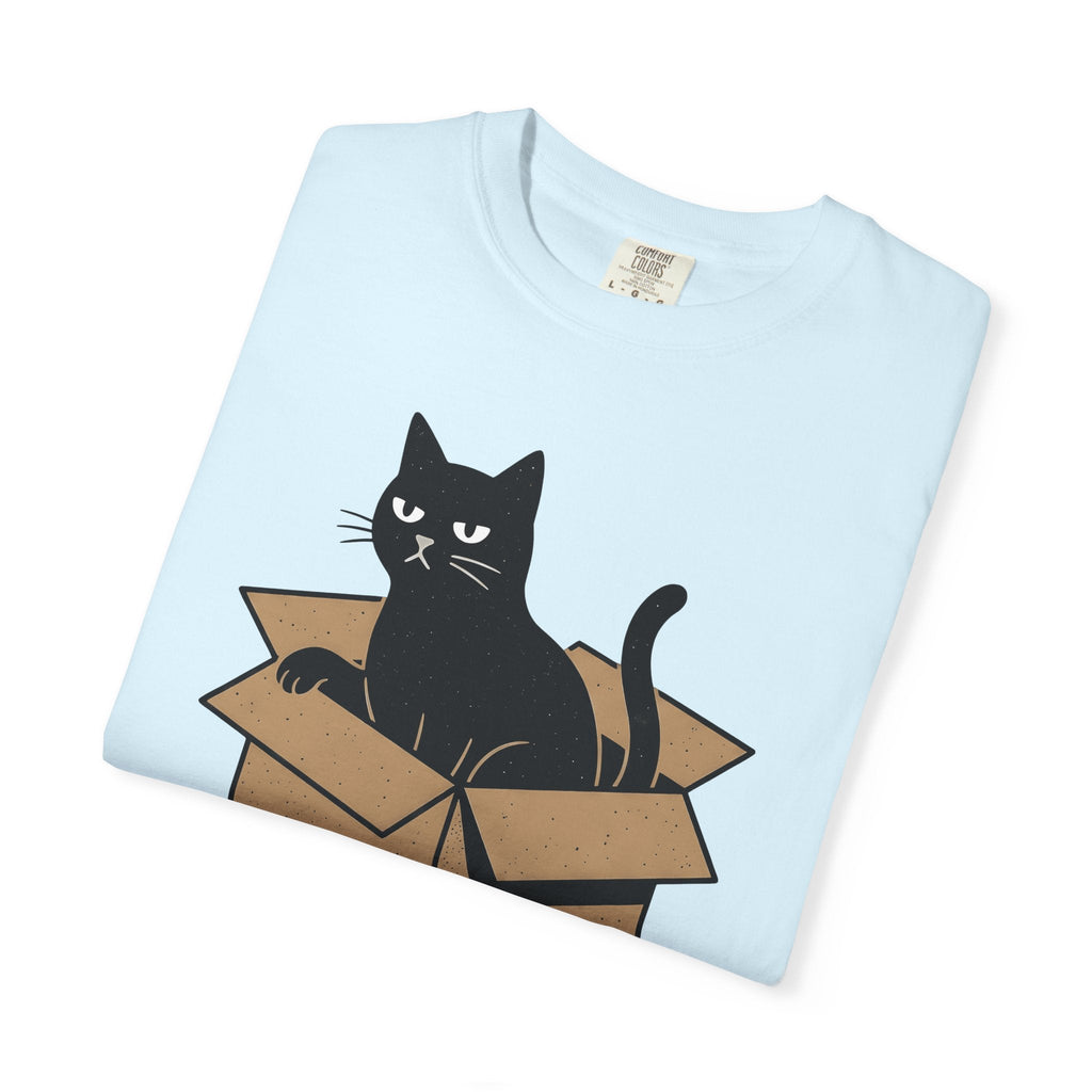 Black Cat Crate Shirt Shy Unisex Gift Simple Tee Carrier product image 8