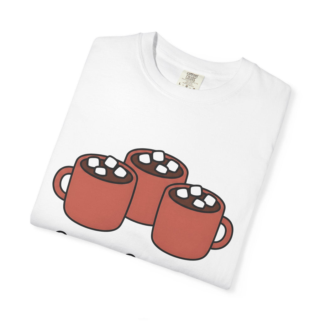 Cocoa Cups Shirt Drinks Cold Season Unisex Gift Kawaii Tee product image 5