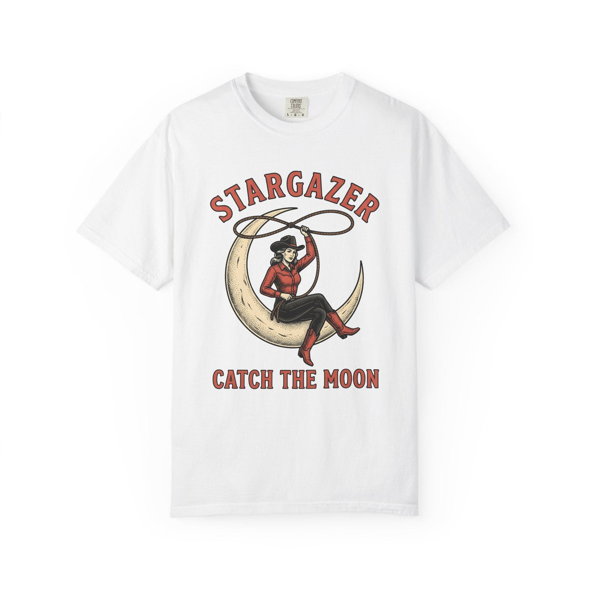 Cowgirl Moon Shirt St. Valentines Day Cowboy Gift Women product image 1