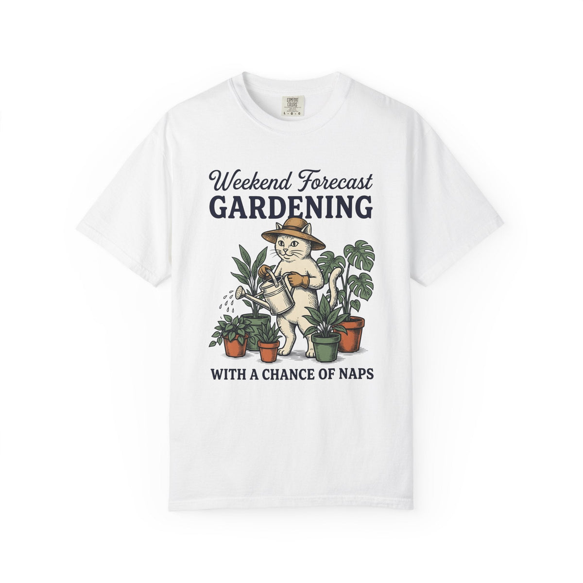Cat Plant Care Shirt Landscaping Unisex Gift Classic Tee product image 1