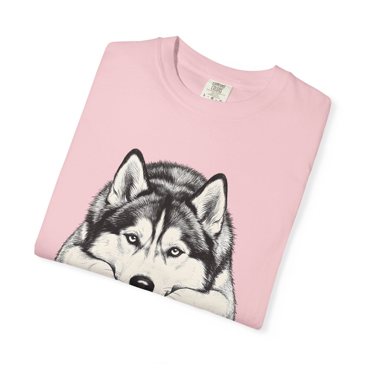 Husky Dog Shirt Pet Unisex Gift Hand Drawn Tee Siberian product image 11