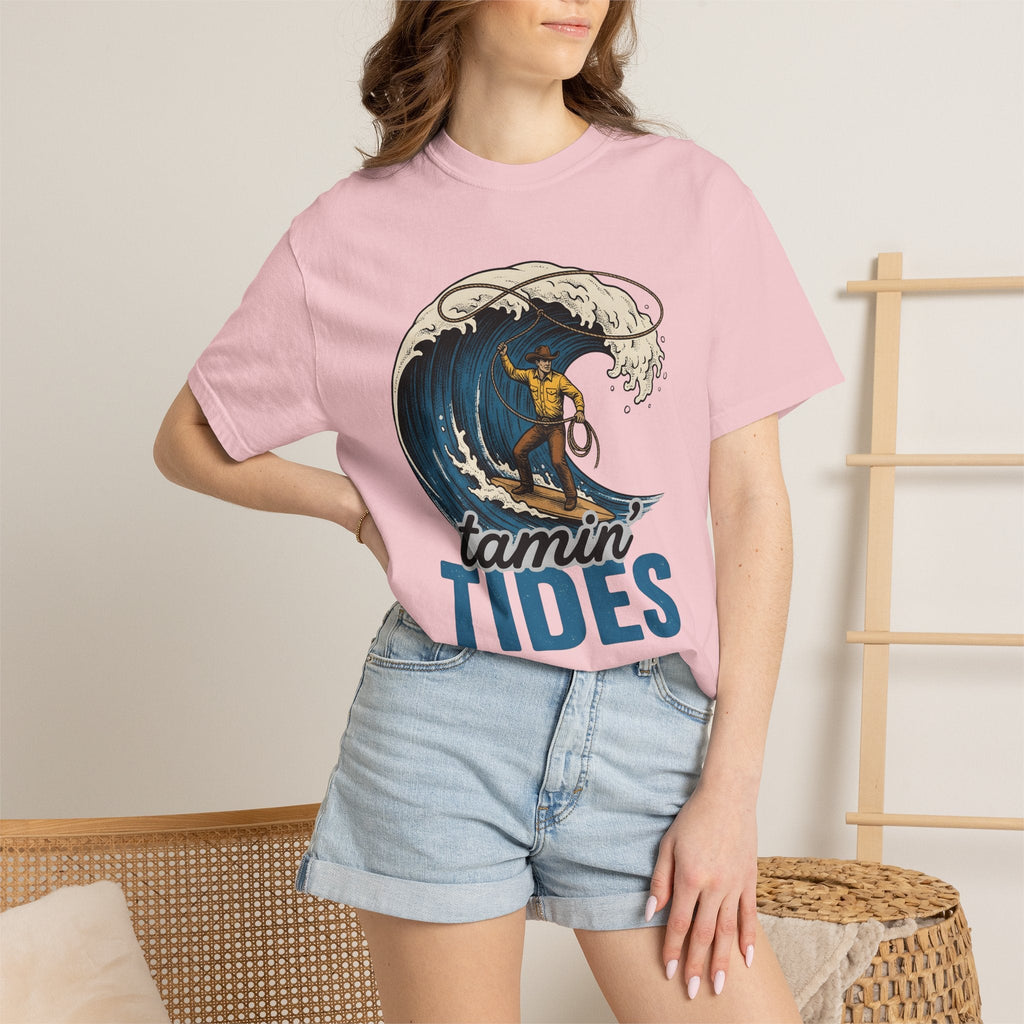Cowboy Surfer Shirt Beach Unisex Gift Vintage Tee T-Shirt product image 12