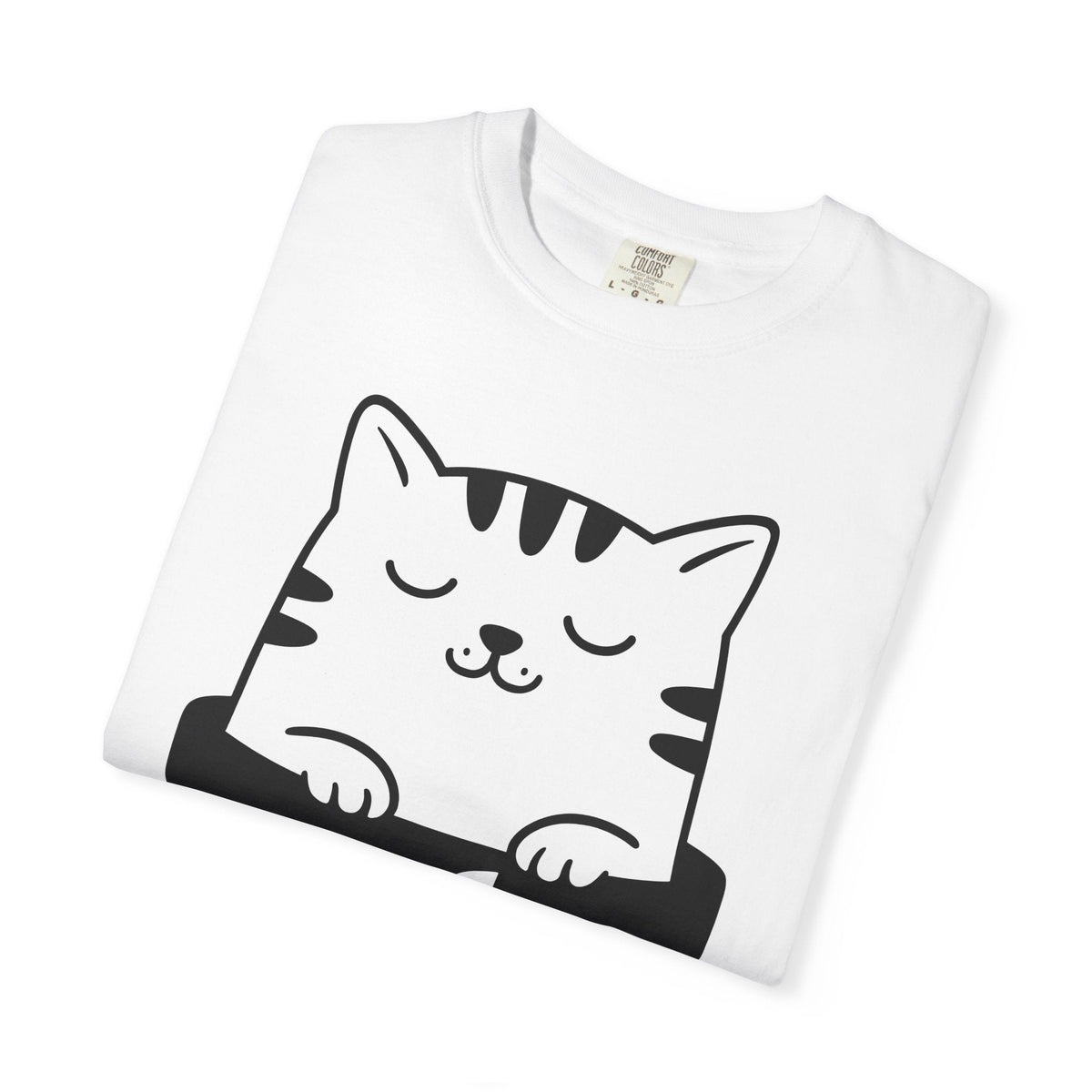 Kitten Pot Shirt Cat Shy Unisex Gift Adorable Tee T-Shirt product image 5