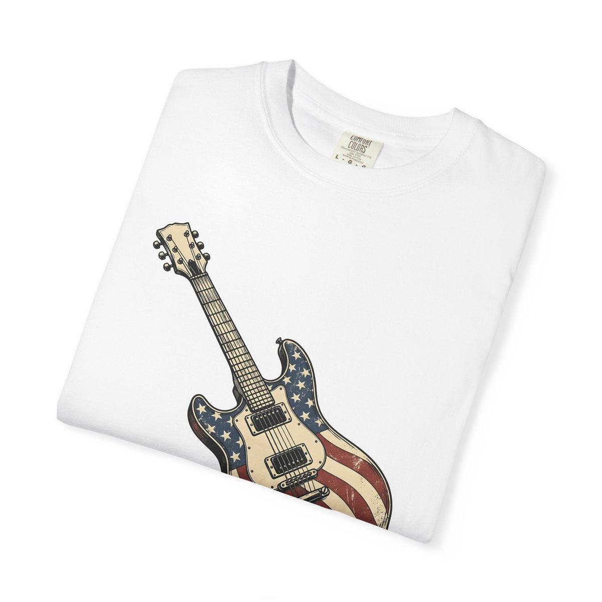 Electric Guitar Shirt America Instruments Unisex Gift Hand product image 5