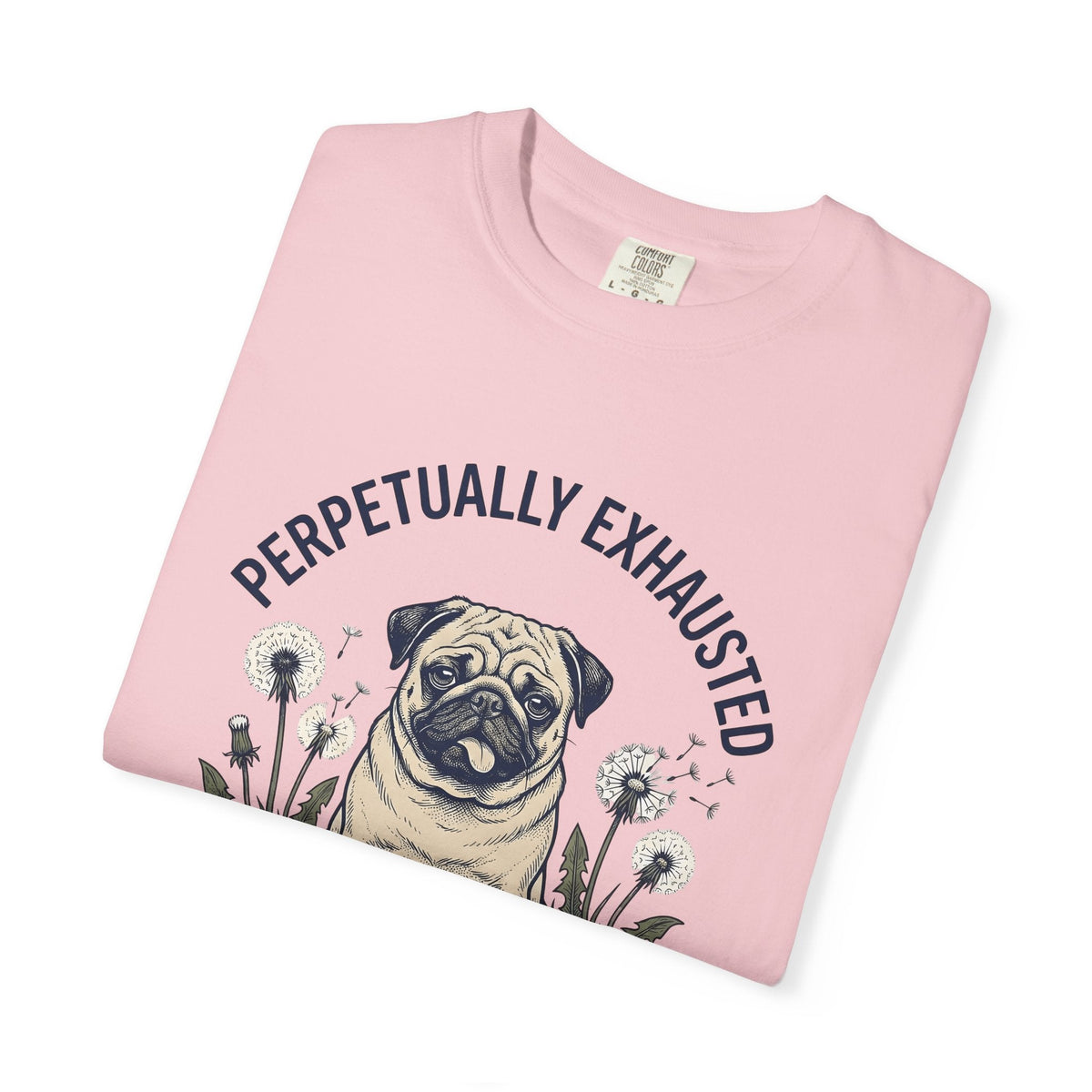 Pug Dog Shirt Humor Unisex Gift Hand Drawn Tee Puggle product image 11
