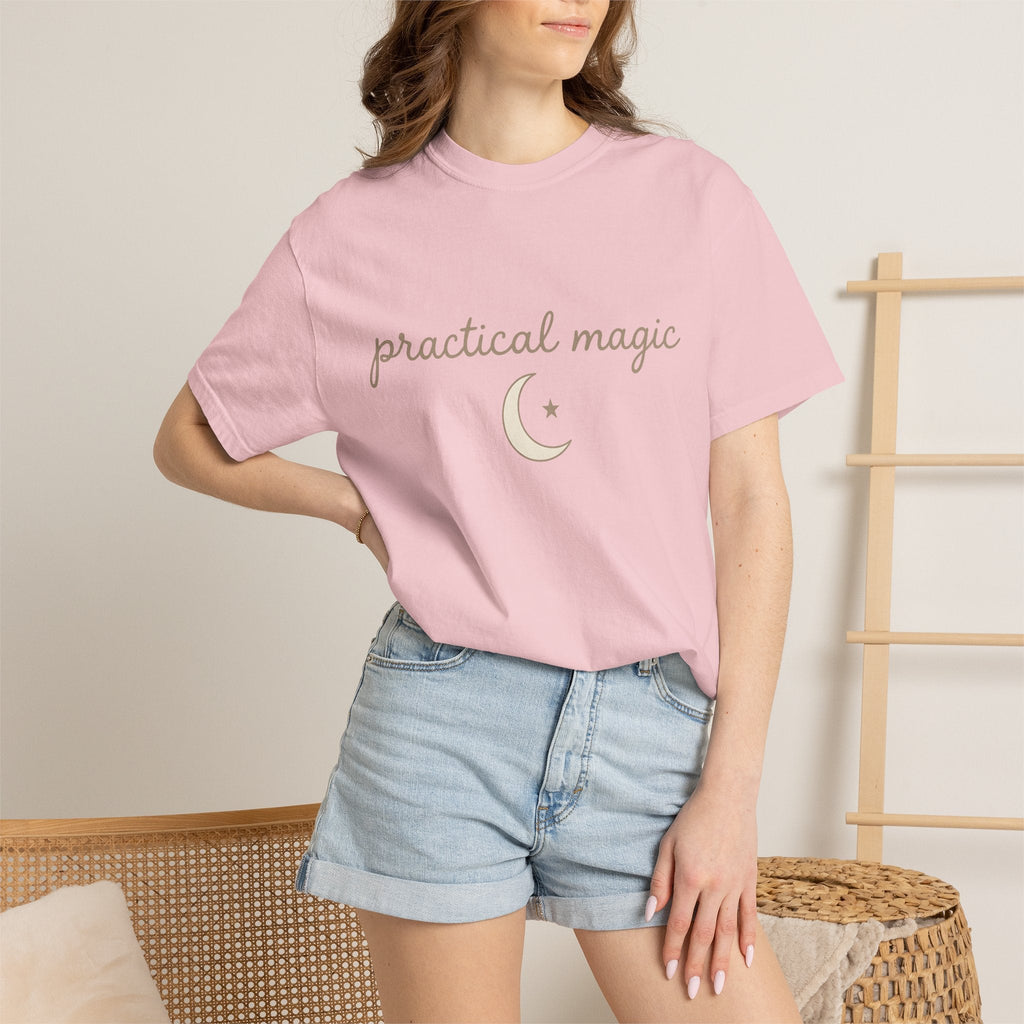 Crescent Moon Shirt Magic Zodiac Unisex Gift Modern Tee product image 13