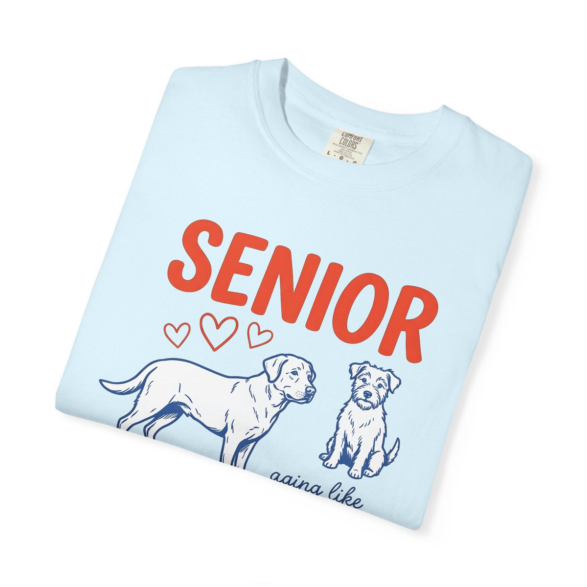 Senior Pups Shirt Dog Shelter Gift Women Cartoon Tee Puppy product image 8