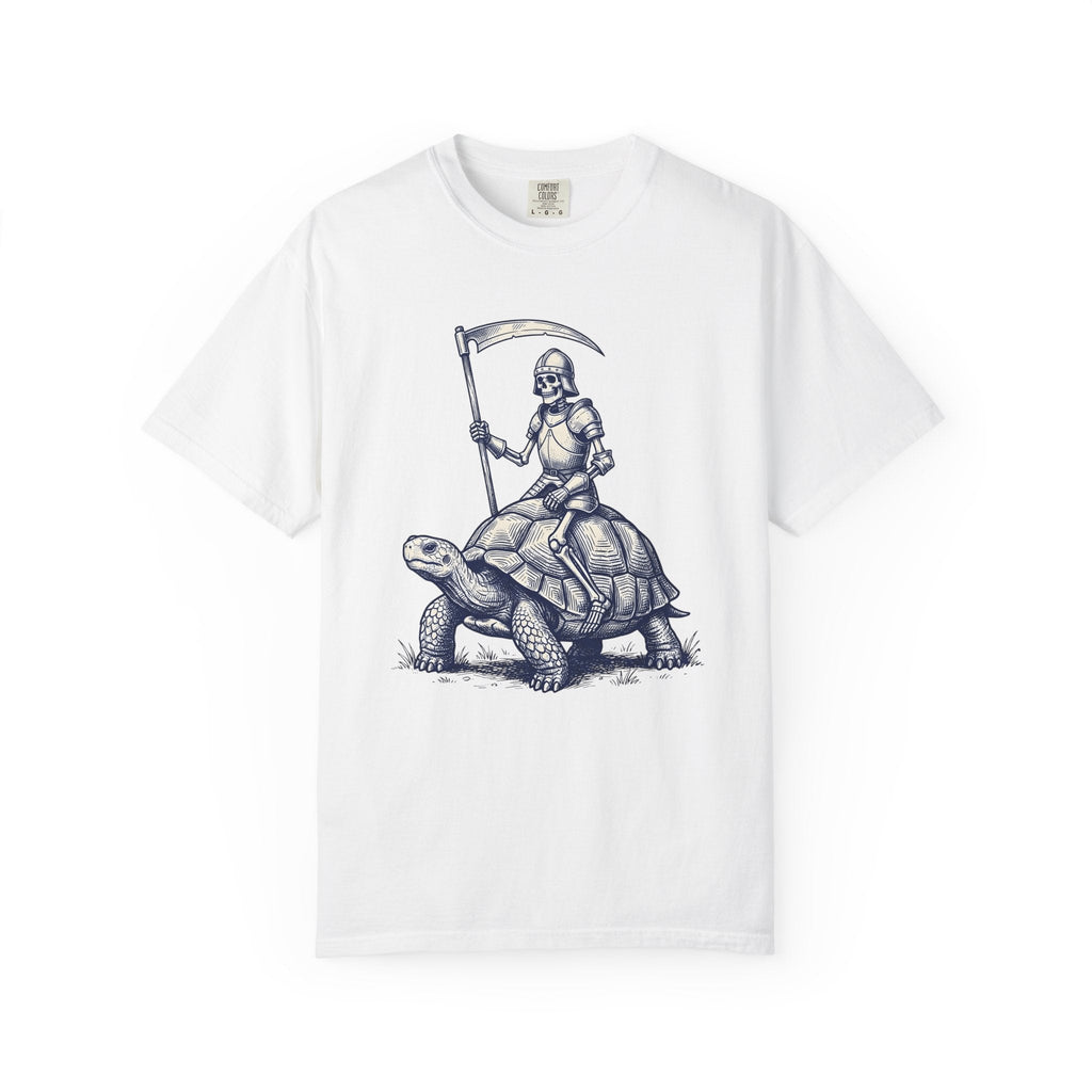 Skeleton Warrior Turtle Shirt Gothic Autumn Unisex Gift product image 1