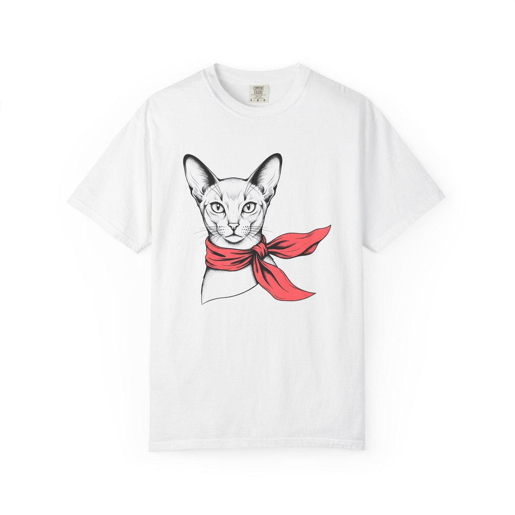 Sphynx Kitty Shirt Cat Outfit Gift Women Cartoon Tee product image 1