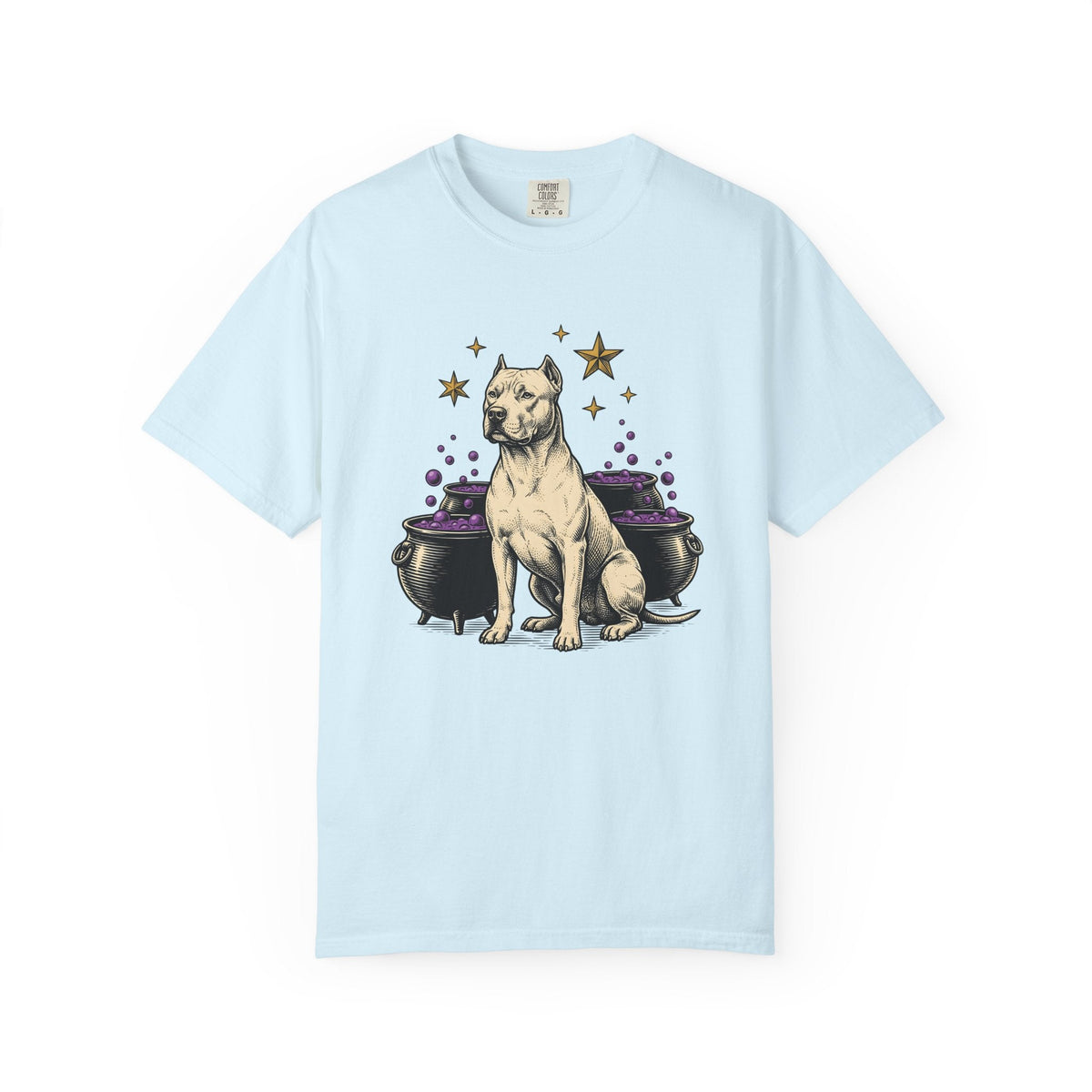 Pitbull Pup Shirt Dog Fall Unisex Gift Classic Graphic Tee product image 2
