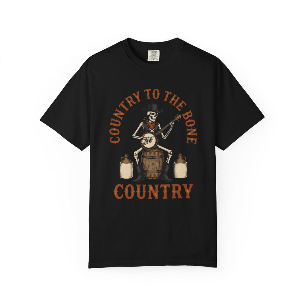 Bone Cowboy Shirt Halloween Rustic Unisex Gift Antique Tee product image 4