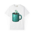 Coffee Mug Shirt Coffee Work Unisex Gift Cartoon Tee Mug T-Shirt Coffee Fan