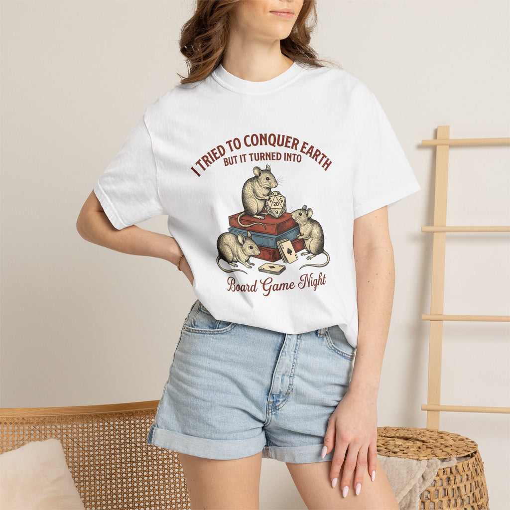 Mouse Trio Shirt Board Games Animals Unisex Gift Vintage product image 6