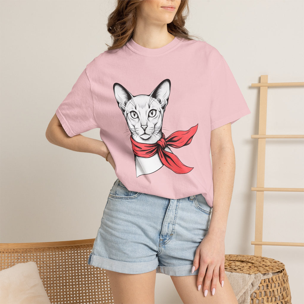Sphynx Kitty Shirt Cat Outfit Gift Women Cartoon Tee product image 12