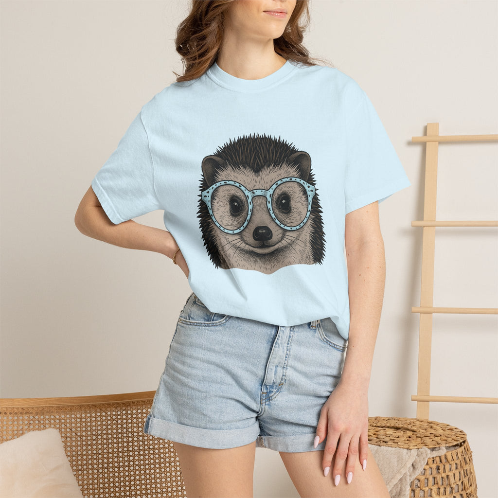 Hedgehog Face Shirt Easter Pets Unisex Gift Line Art Tee product image 9