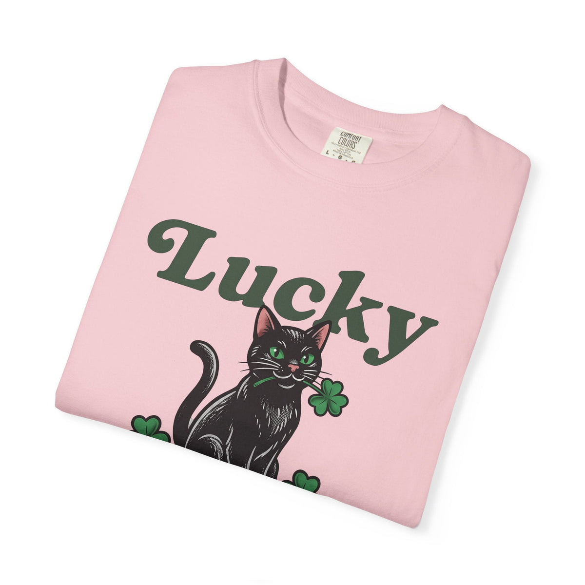 Black Cat Shirt St Patricks Day Kitty Unisex Gift Hand product image 11
