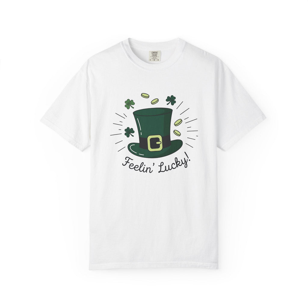 Leprechaun Hat Shirt St Patrick's Day Festival Unisex Gift Hand Drawn Tee Top