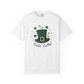 Leprechaun Hat Shirt St Patrick's Day Festival Unisex Gift Hand Drawn Tee Top