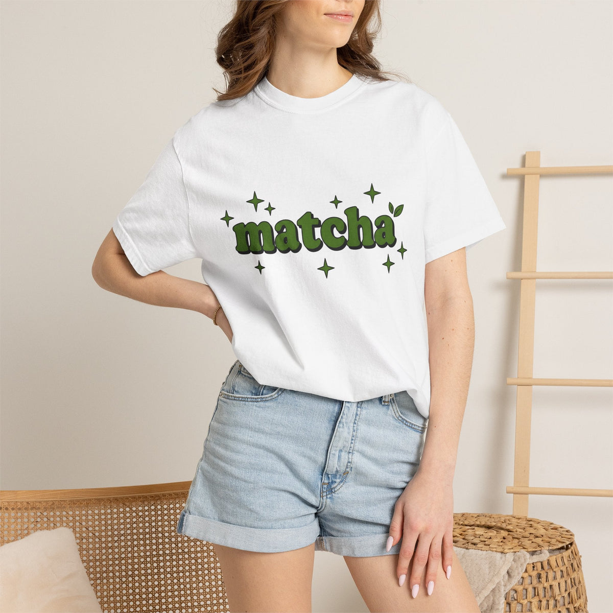 Matcha Quote Shirt Drinks Cooking Unisex Gift Doodle Tee product image 6
