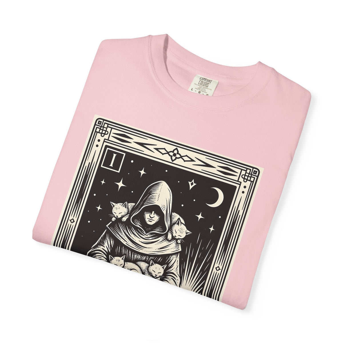 Hooded Character Cats Shirt Cat Quiet Gift Women Divination product image 11