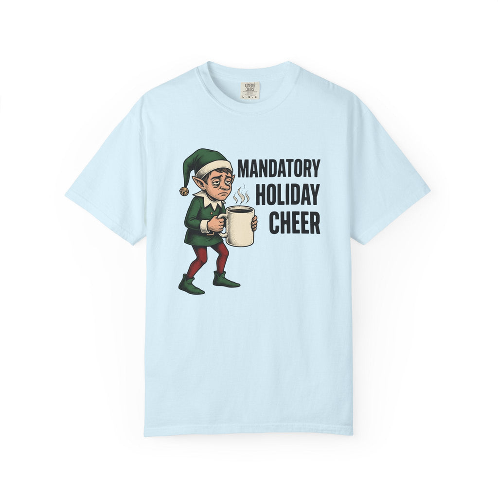 Weary Christmas Helper Shirt Fun Unisex Gift Shabby Chic product image 2