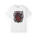 Human Heart Shirt Boho Chic Outdoors Gift Women Floral Tee product image 1