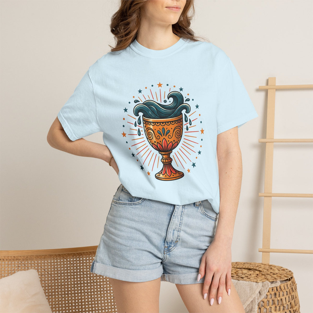 Decorative Goblet Shirt Boho Chic Occult Gift Women Hippie product image 9