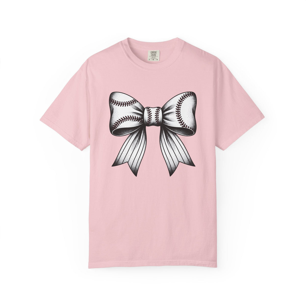 Baseball Bow Clip Shirt Moms Games Gift for Women Old product image 3