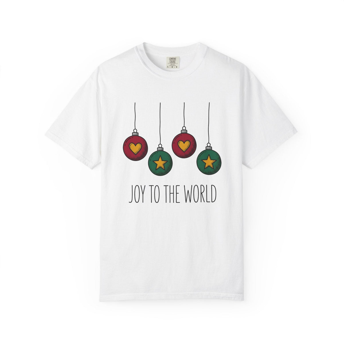 Christmas Ornaments Shirt Holiday Unisex Gift Doodle Tee product image 1