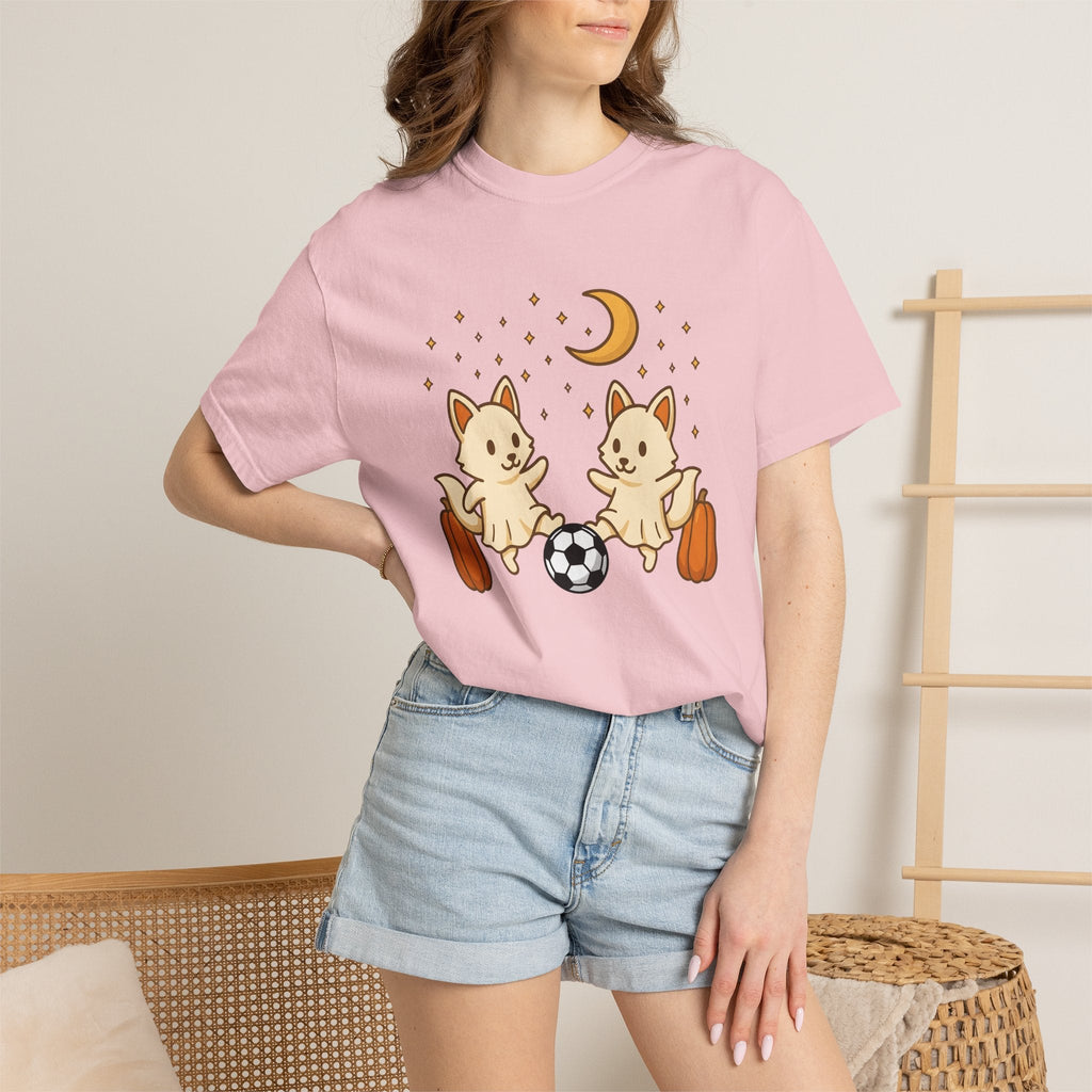 Fox Football Shirt Sports Holiday Gift Women Cute Tee product image 12
