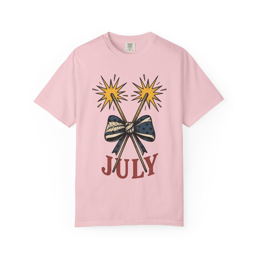 Sparkler Knot Shirt 4th Of July Liberty Gift Women Antique product image 3