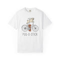Pug Bicycle Shirt Funny Dog Unisex Gift Cartoon Tee Doggy product image 1