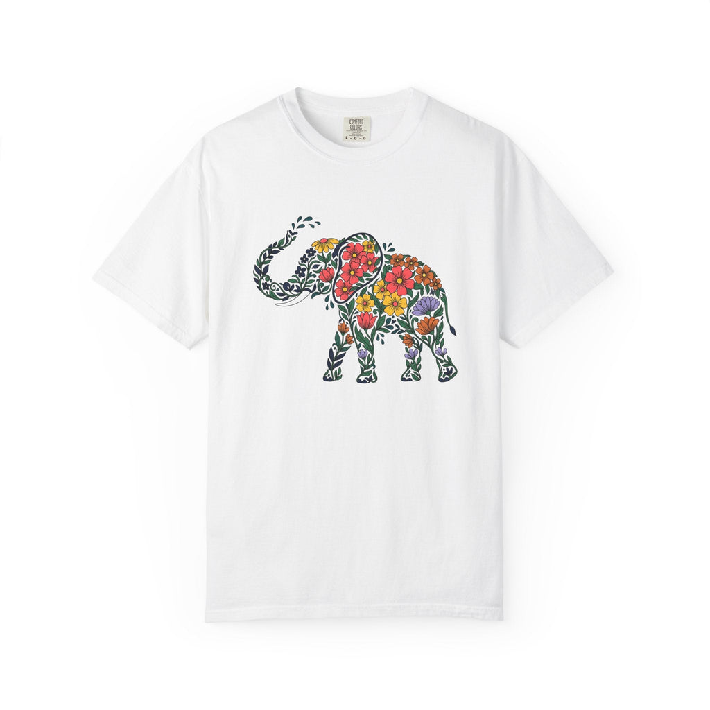 Floral Pachyderm Shirt St. Valentine's Day Critter Unisex product image 1