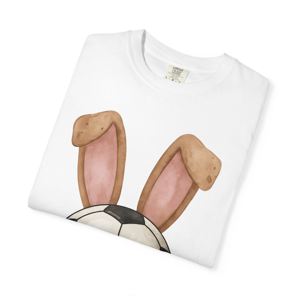 Soccer Ball Bunny Ears Shirt Easter Sports Unisex Gift product image 5