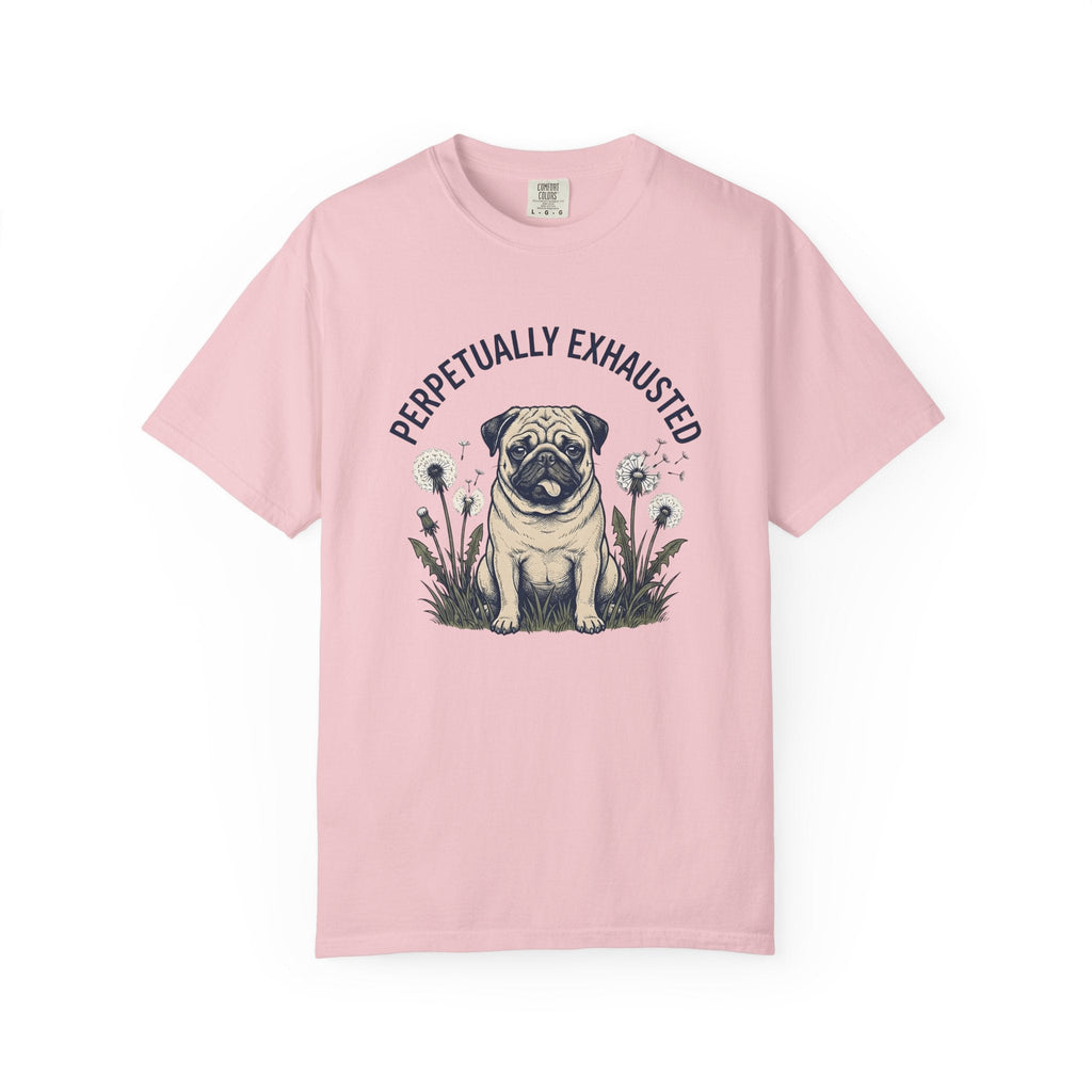 Pug Dog Shirt Humor Unisex Gift Hand Drawn Tee Puggle product image 3