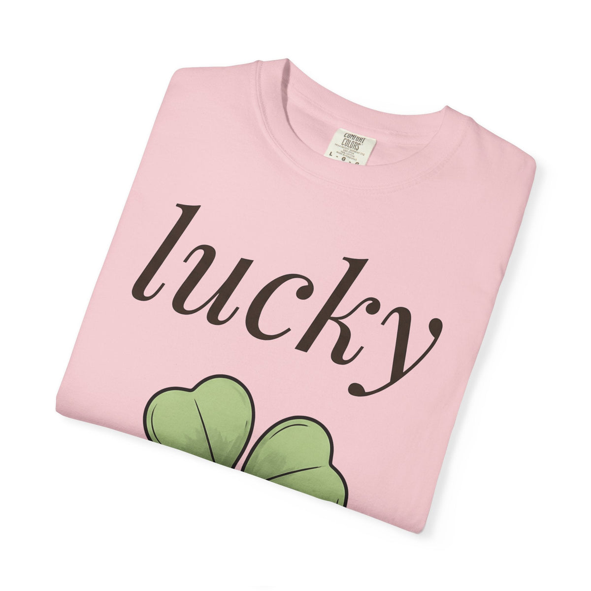 Four Leaf Clover Shirt Holiday Luck Unisex Gift Hand Drawn product image 11