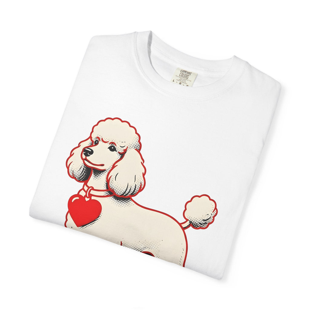 Poodle Dog Shirt Pet Care Unisex Gift Animated Tee T-Shirt product image 5
