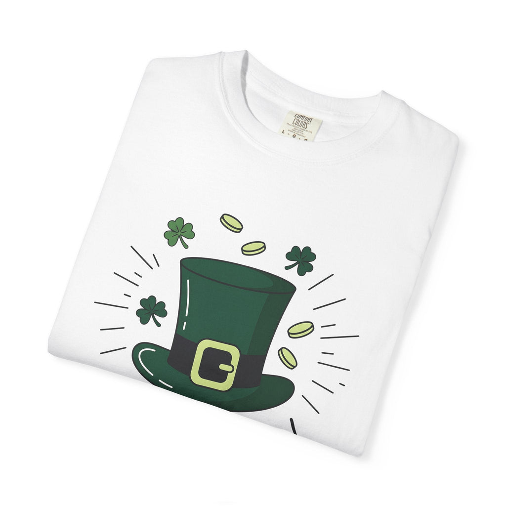 Leprechaun Hat Shirt St Patrick's Day Festival Unisex Gift Hand Drawn Tee Top
